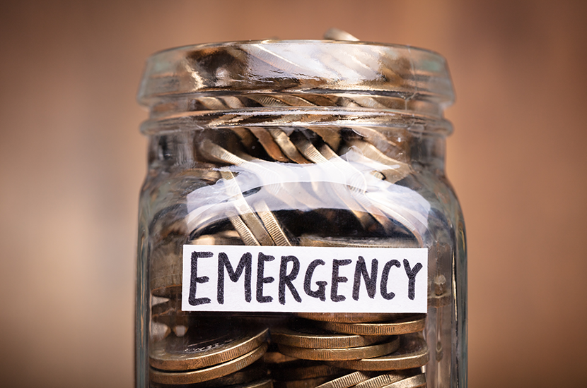 Emergency Fund Savings Jar