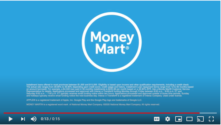 Money Mart on YouTube